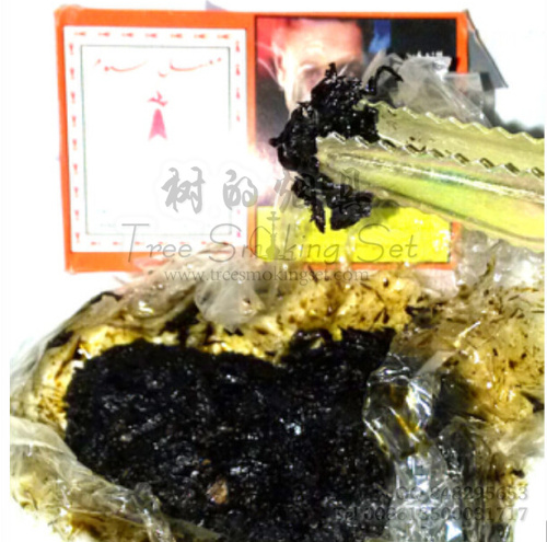 埃及黑烟丝 真正的原味阿拉伯水烟膏 尼古丁含量高 250克